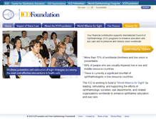 Tablet Screenshot of icofoundation.org